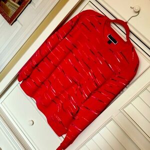 Bright pink, super casual,  jersey knit top!